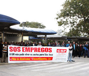 PSTU repudia locaute da General Motors em São José dos Campos (SP)